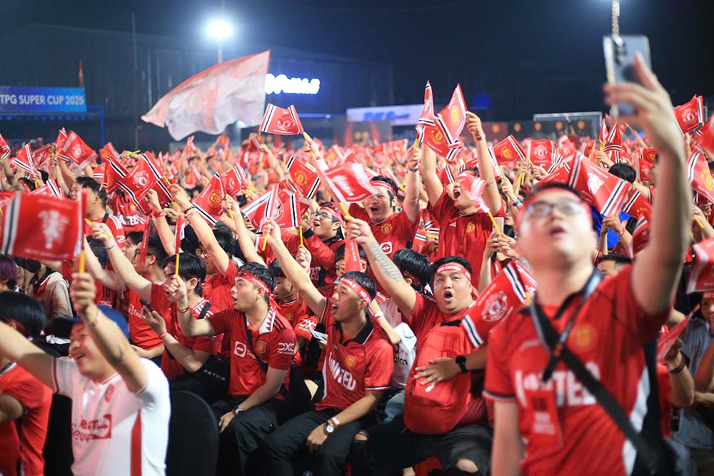 Man United là đội bóng sở hữu lượng Fan đông đảo nhất tại Việt Nam